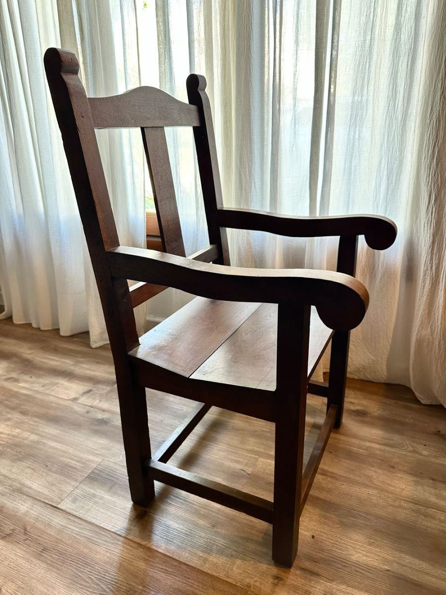 Sillon de escritorio de algarrobo