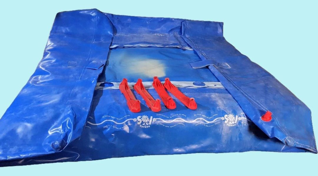 Pileta de Lona Sol de Verano 3x2.2x0,70 mts.  4600 Lts.