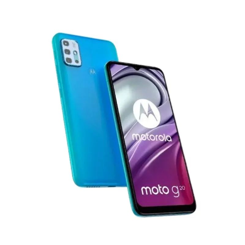 Motog20 Dual Sim 128 Gb Azul Glaciar4 Gb Ram - Bueno (Reacondicionado) LIBERADO