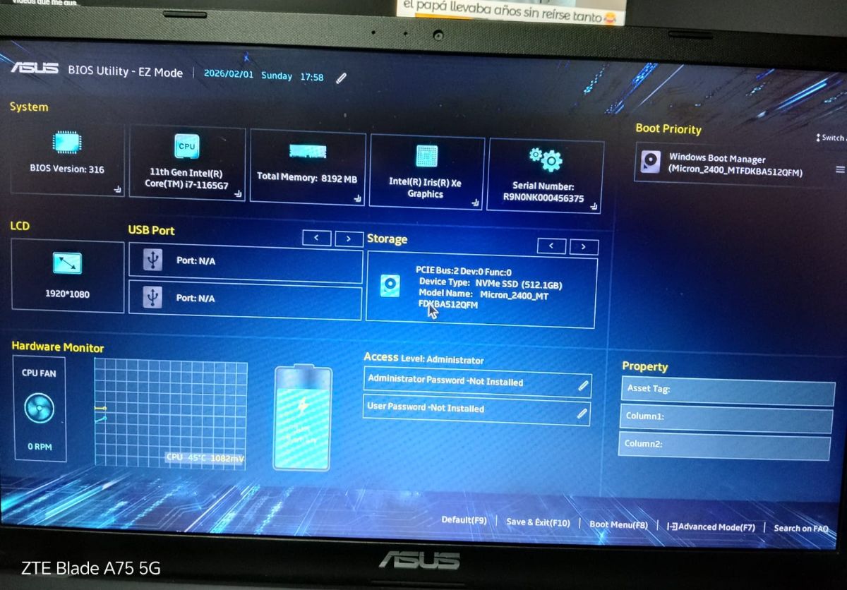 Notebook Asus X515 Intel I7 11va | 512gb Ssd | Pantalla Full Hd | Ideal Diseño-gaming