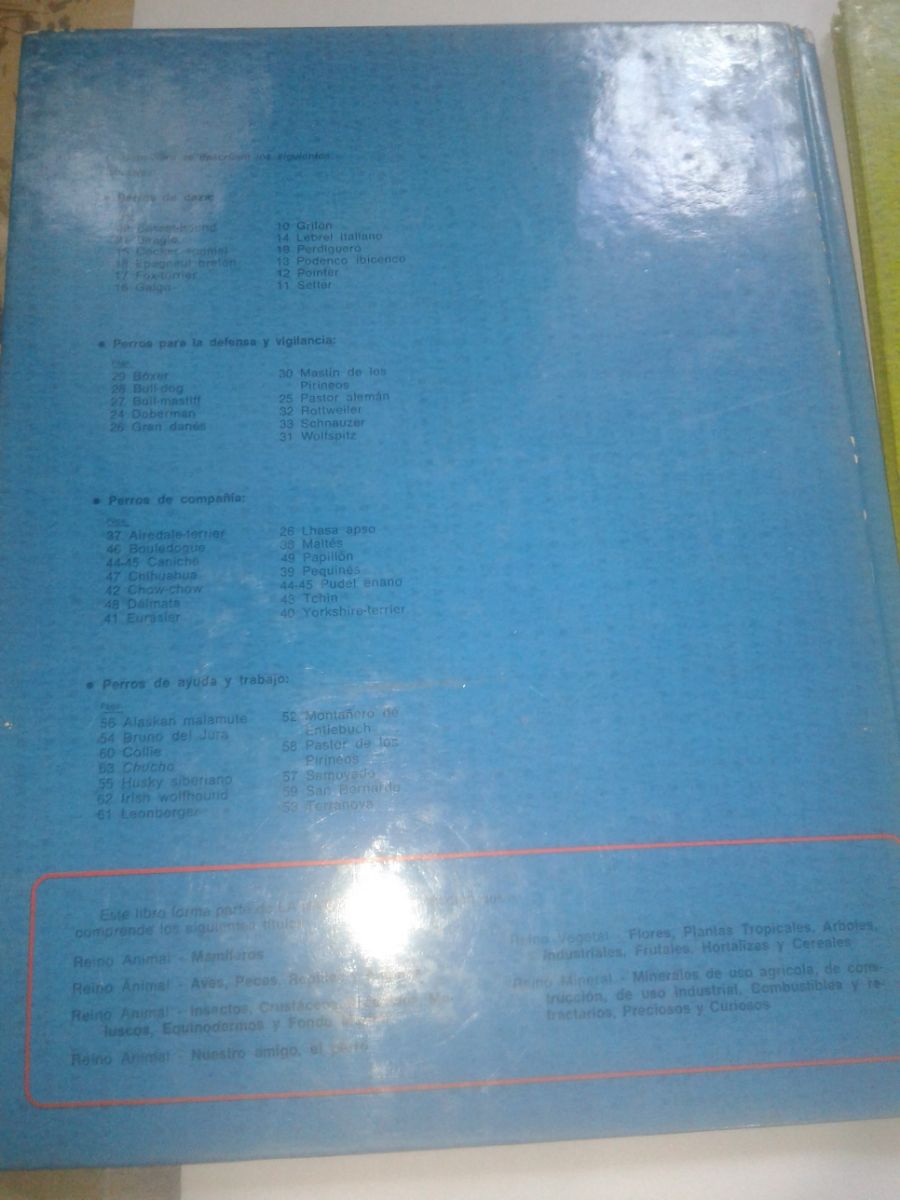  3 Libros tapa dura  Reino animal, reino vegetal y el mate
