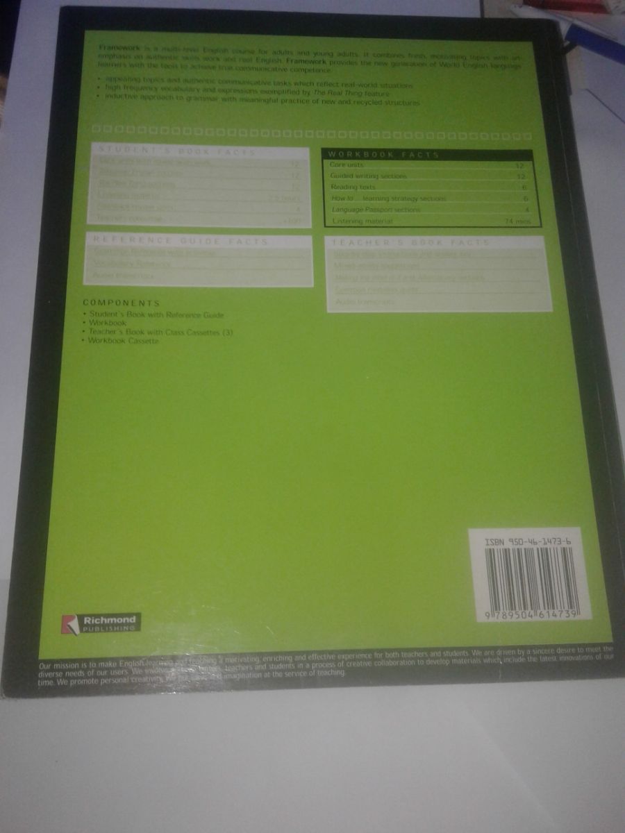 Libro Framework Level 1