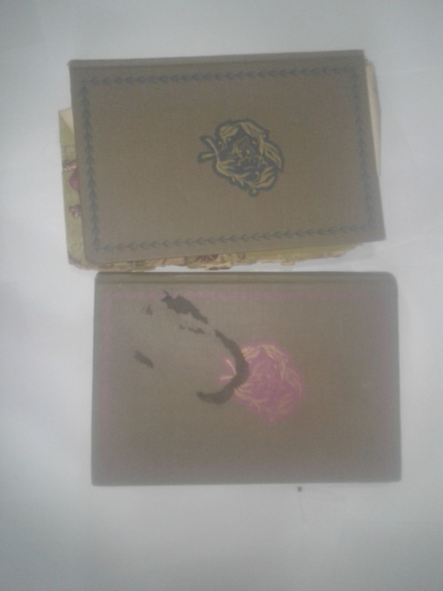 2 libros antiguos El juramento y Fabiola tapa dura