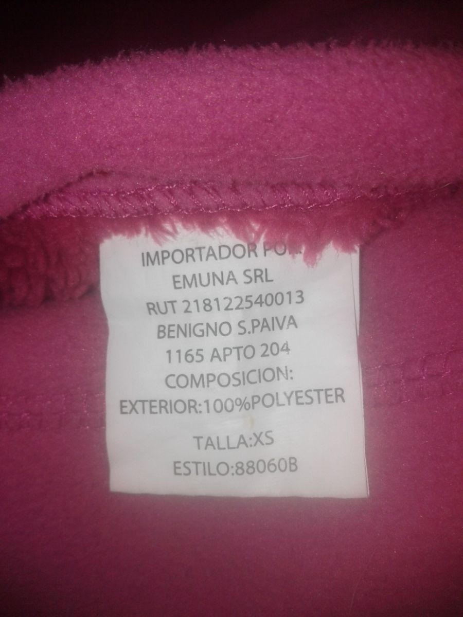 Campera reversible  con capucha  