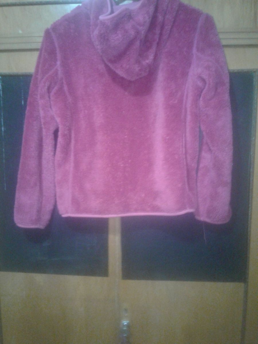 Campera reversible  con capucha  