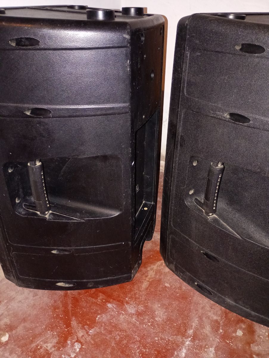 PAR DE BAFLES GBR PL-1550 (ACTIVO + PASIVO)