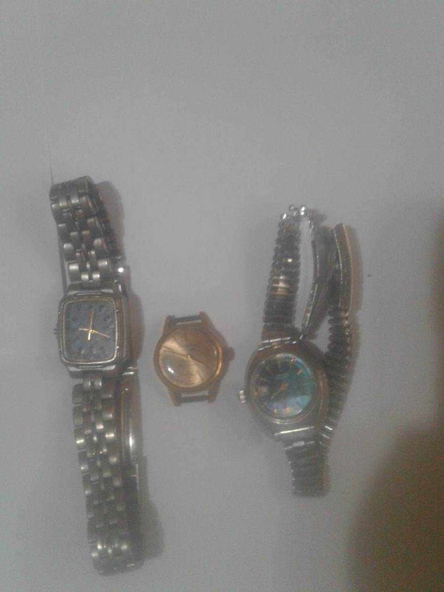 3 relojes knook out-vient orient stanless repuestos sin funcionar