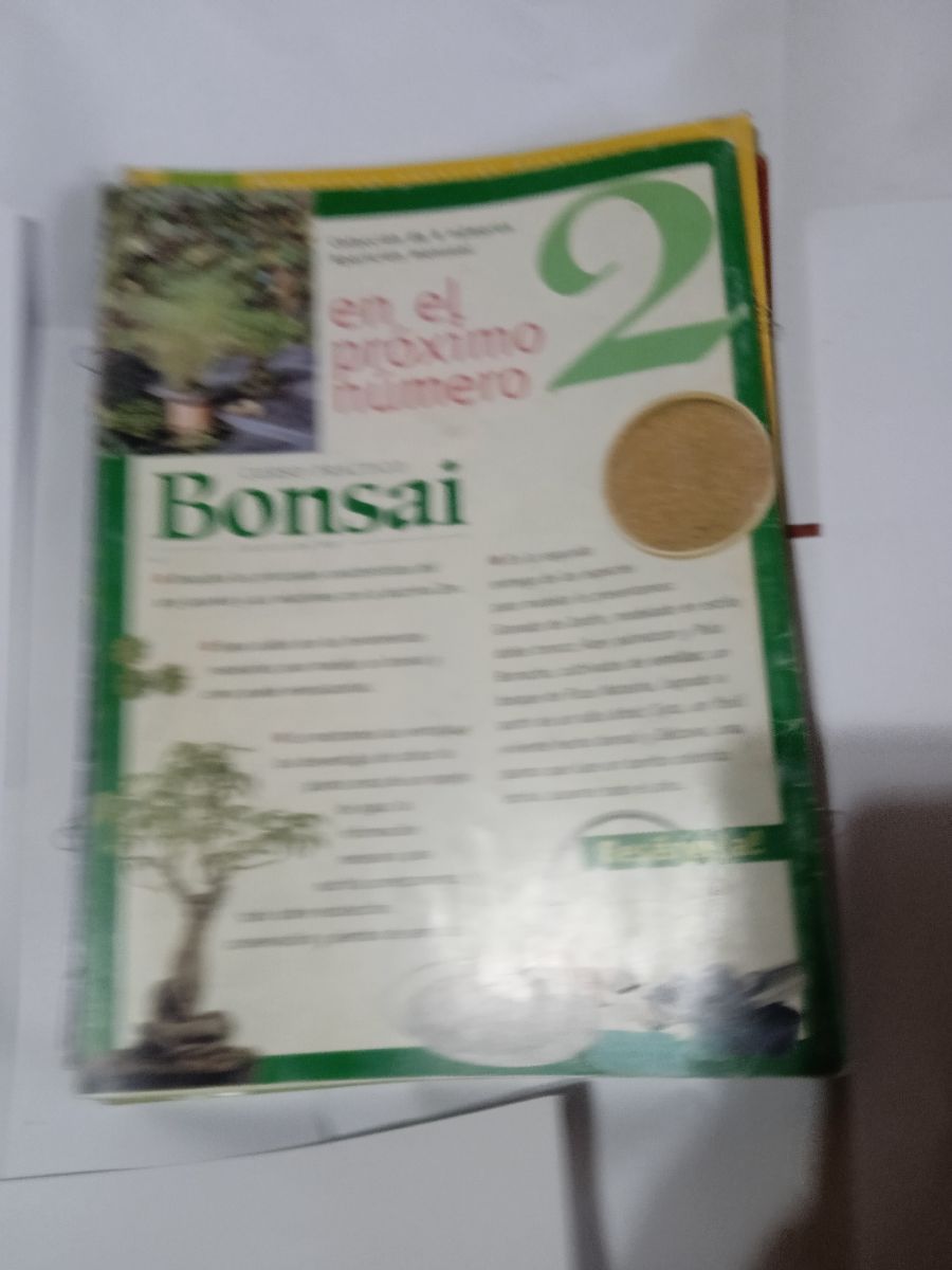 Colección 6 libros curso bonsái