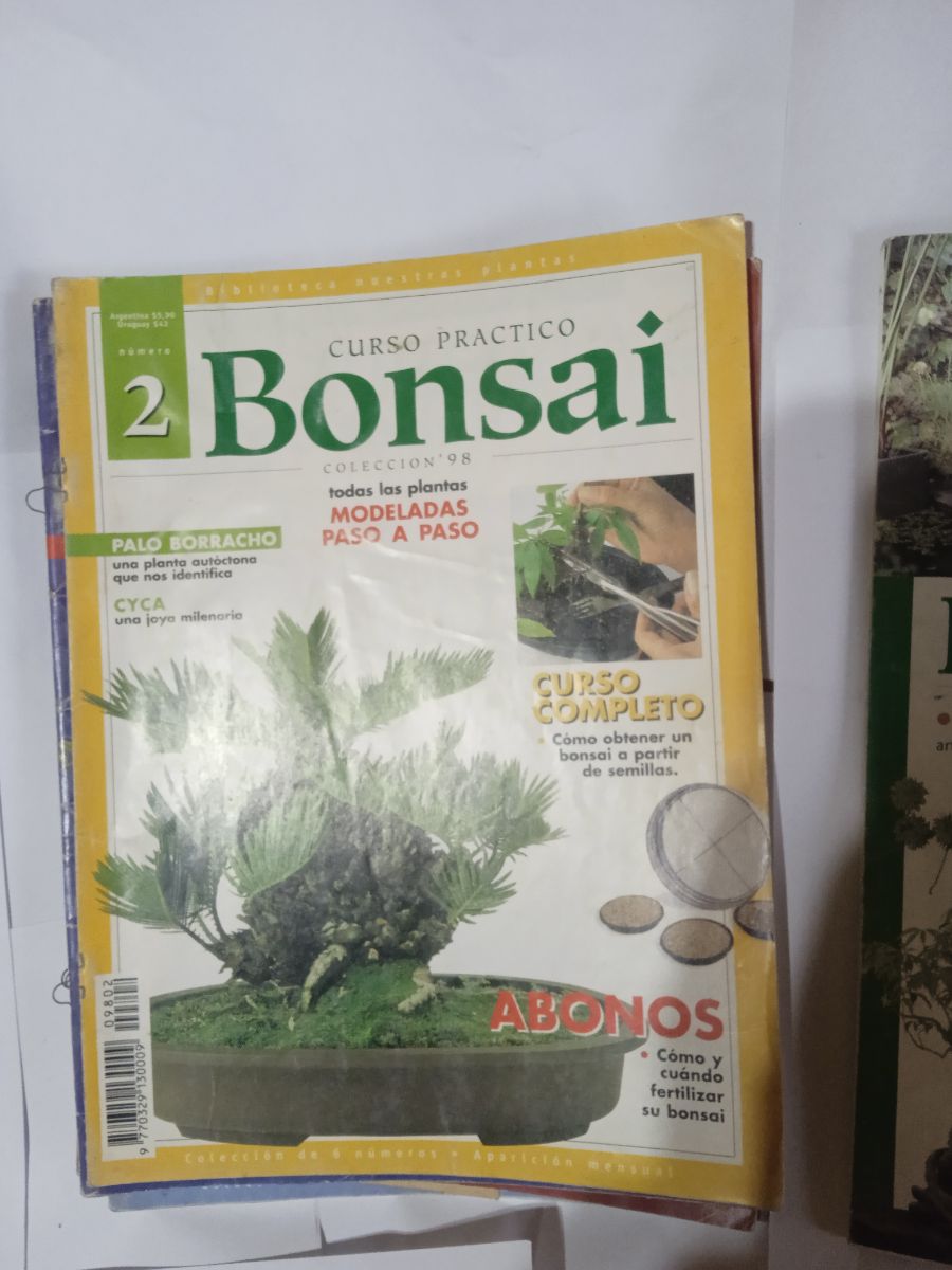 Colección 6 libros curso bonsái