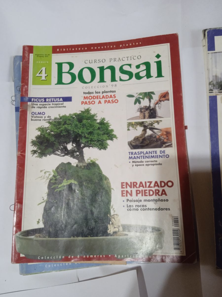 Colección 6 libros curso bonsái
