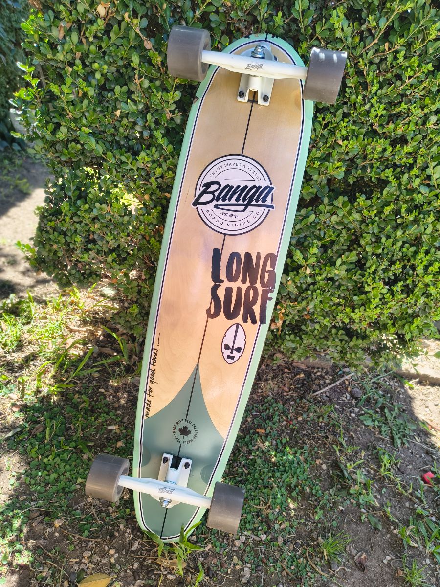 Longboard Banga Long Surf – ¡Impecable, como nueva!