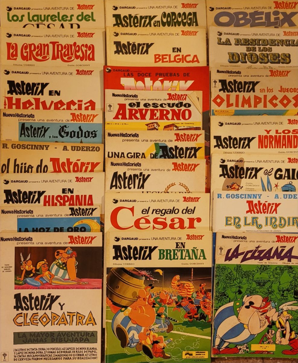 Asterix lote 23 revistas