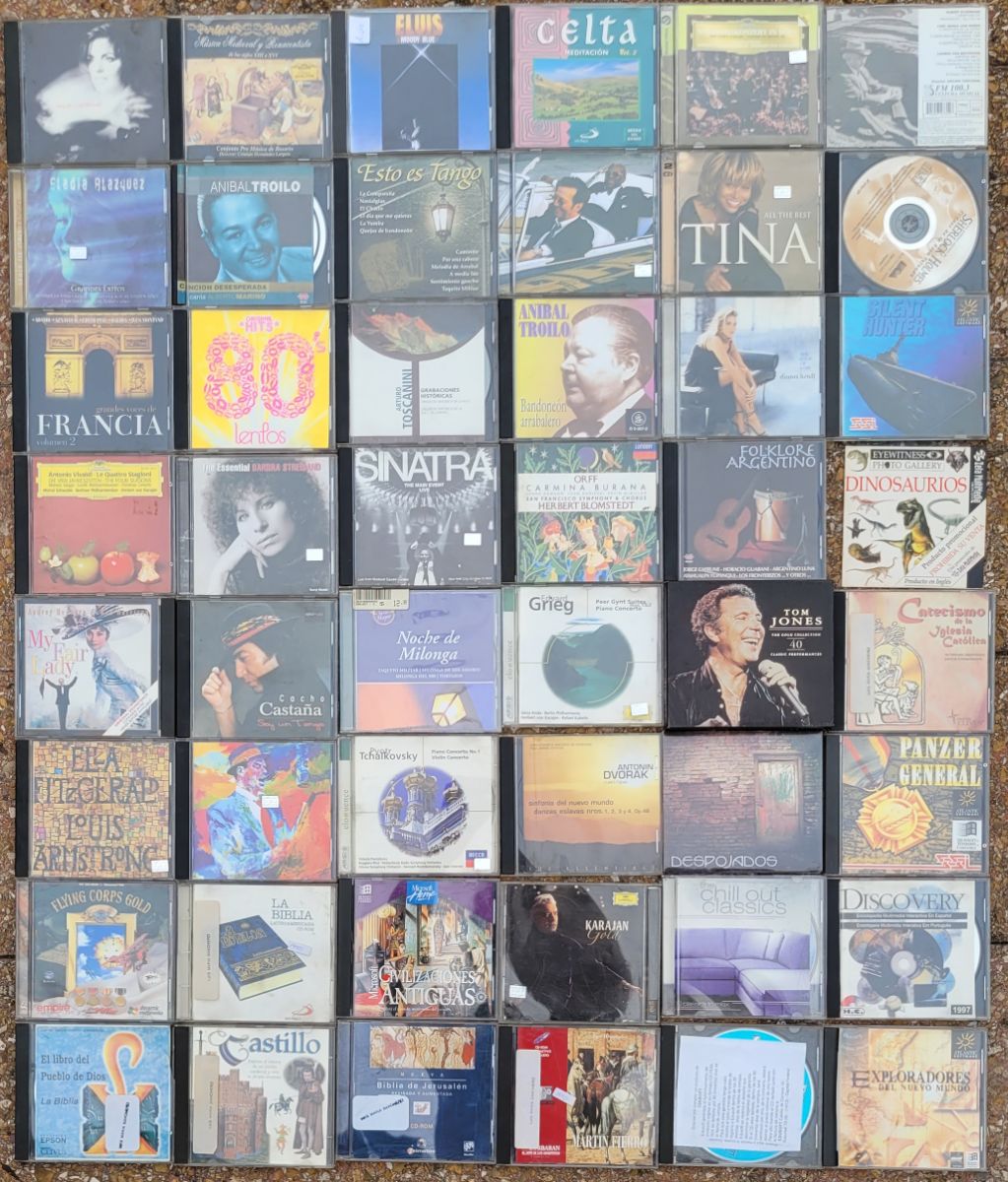 Lote de 48 CDs 