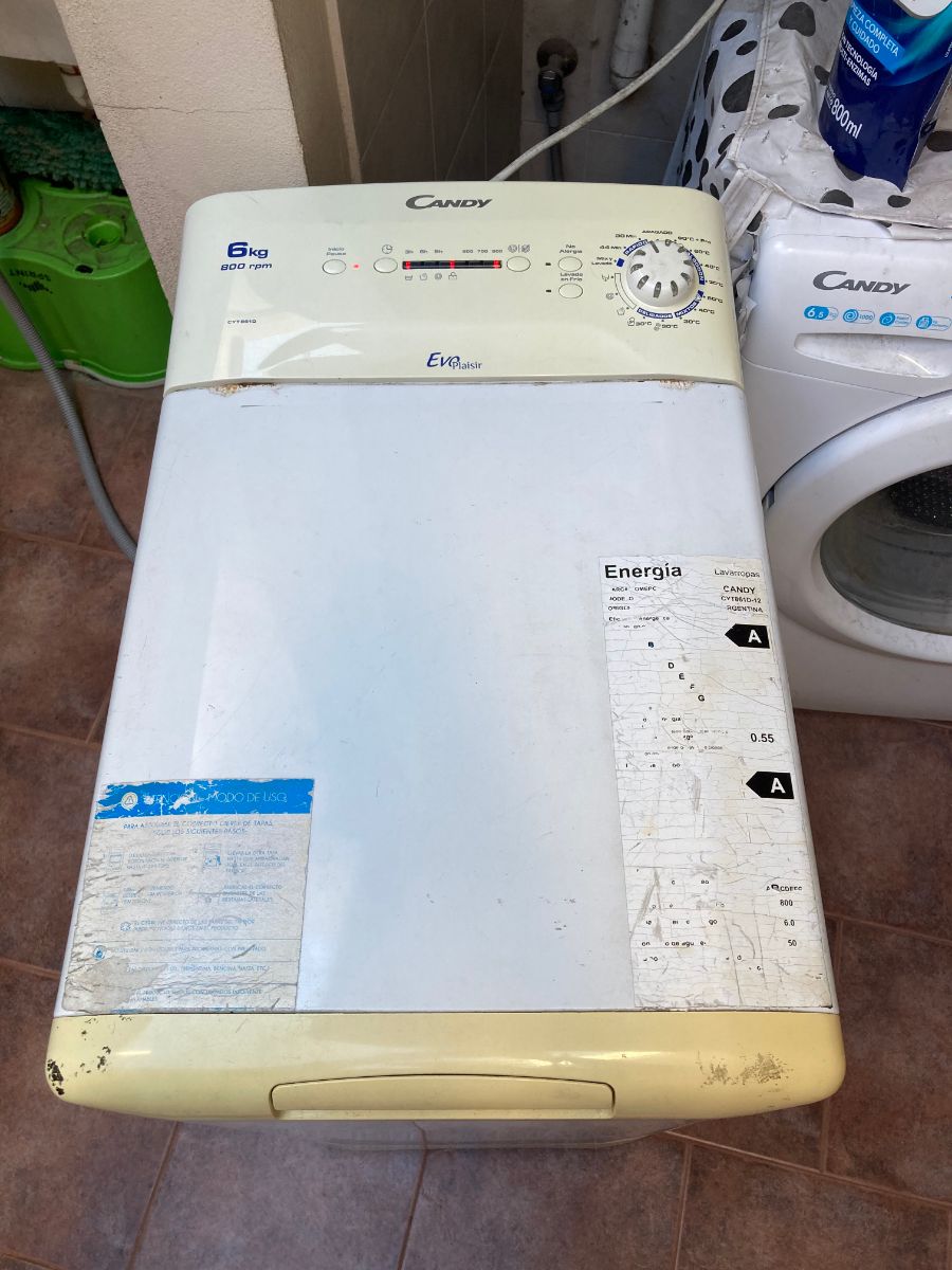 Lavarropas Candy Evo Plaisir 6Kg 800rpm