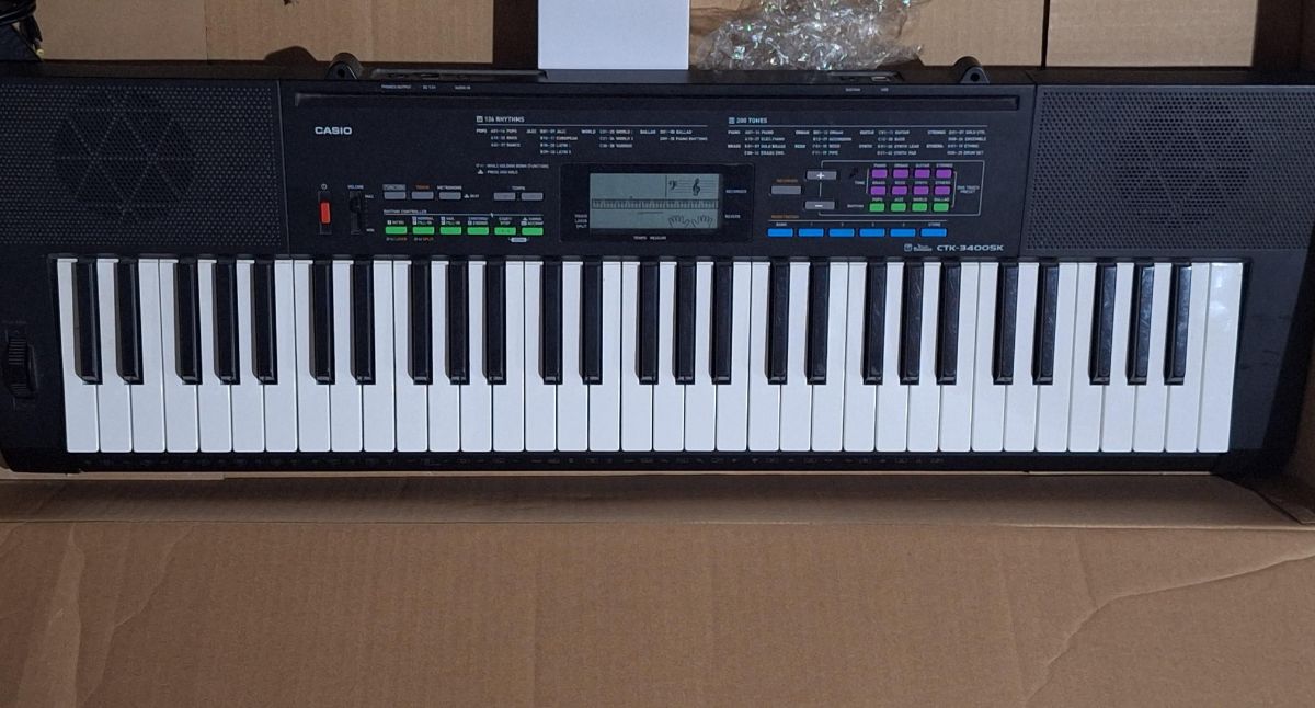 Casio Electronic Keyboard CTK-3400SK