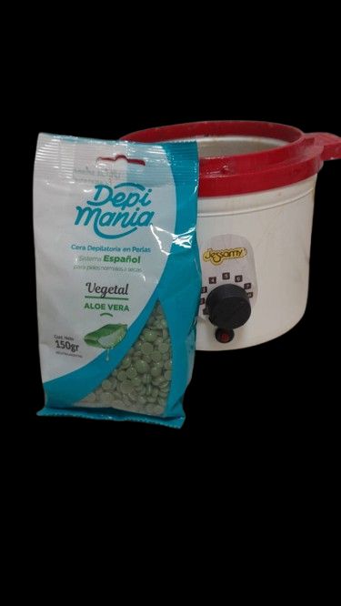  Maquina de cera + cera de regalo