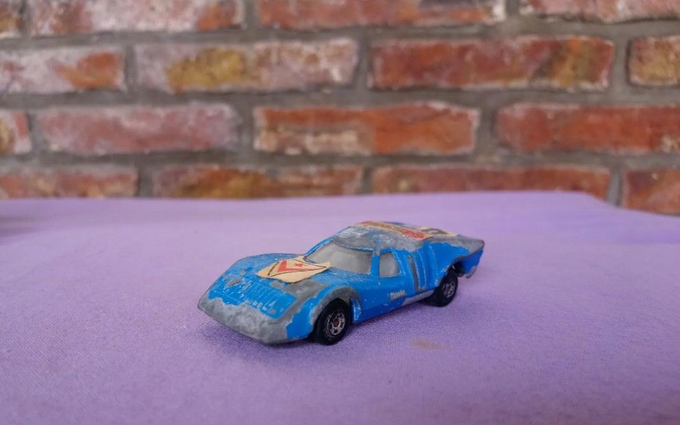 2 Autos Jet Gillette A Escala 1/64 Ford Pantera N°12 y Mod Nº2 Ind Arg 1970