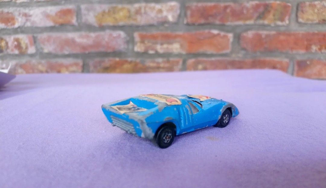 2 Autos Jet Gillette A Escala 1/64 Ford Pantera N°12 y Mod Nº2 Ind Arg 1970