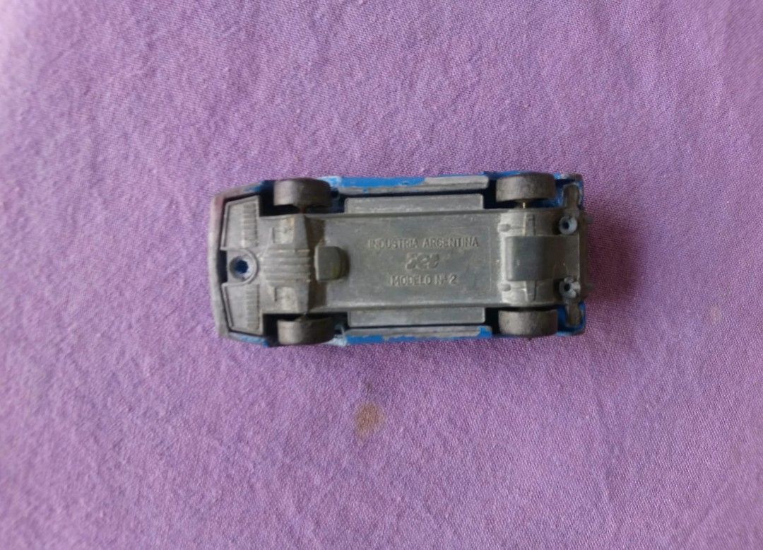 2 Autos Jet Gillette A Escala 1/64 Ford Pantera N°12 y Mod Nº2 Ind Arg 1970