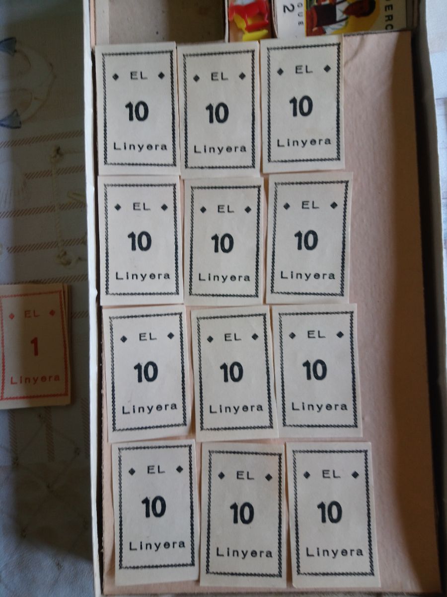Juego De Mesa El Linyera, Completo E Impecable! Ind. Arg coleccionable.