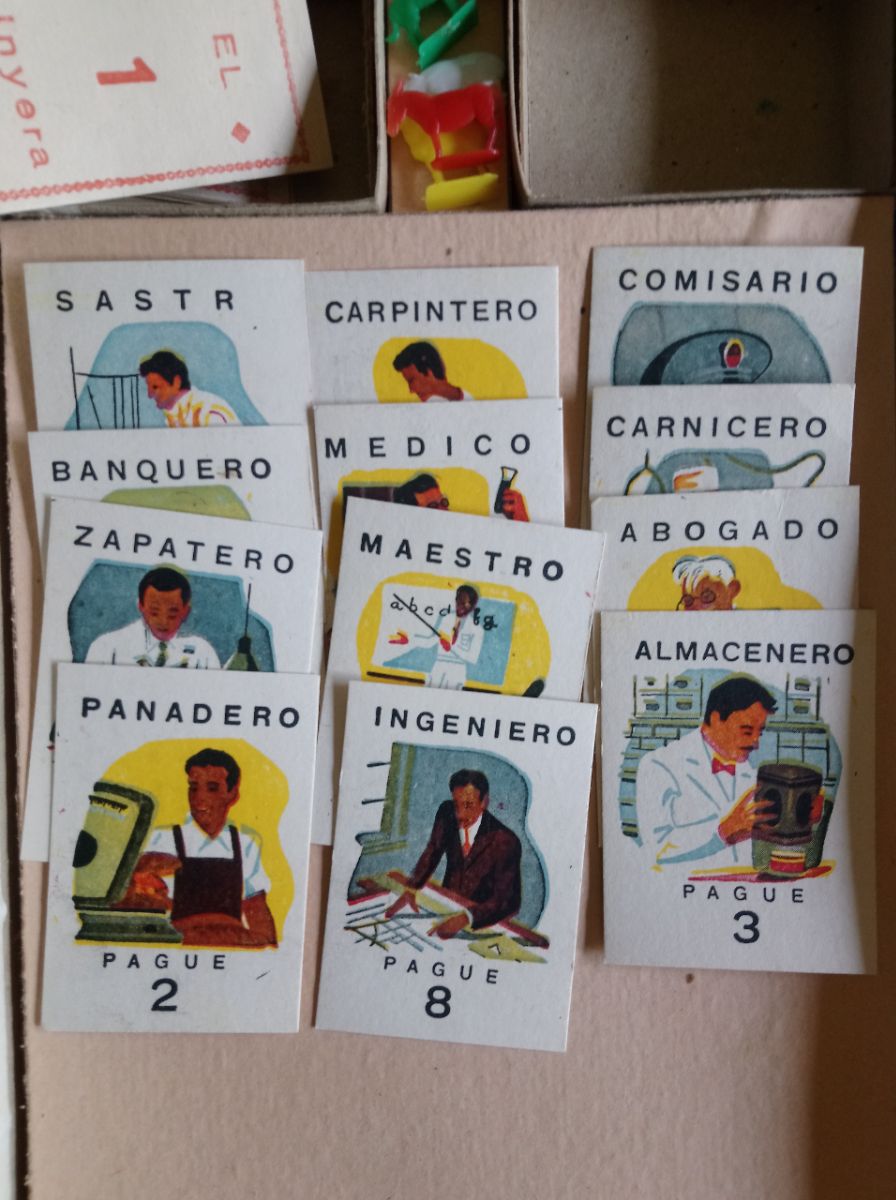 Juego De Mesa El Linyera, Completo E Impecable! Ind. Arg coleccionable.