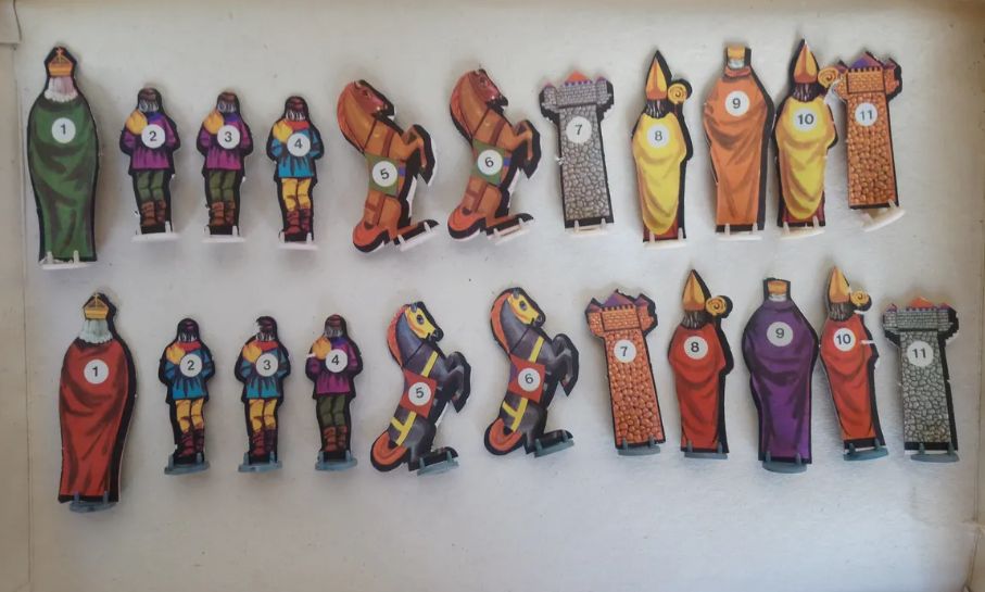 Ajedrez Fútbol Club Vintage De 1970, Completo. Coleccionista