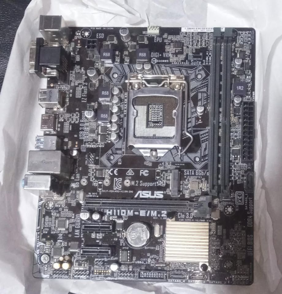 Mother ASUS H110M-E M.2 (6ta/7ma gen + NVMe)
