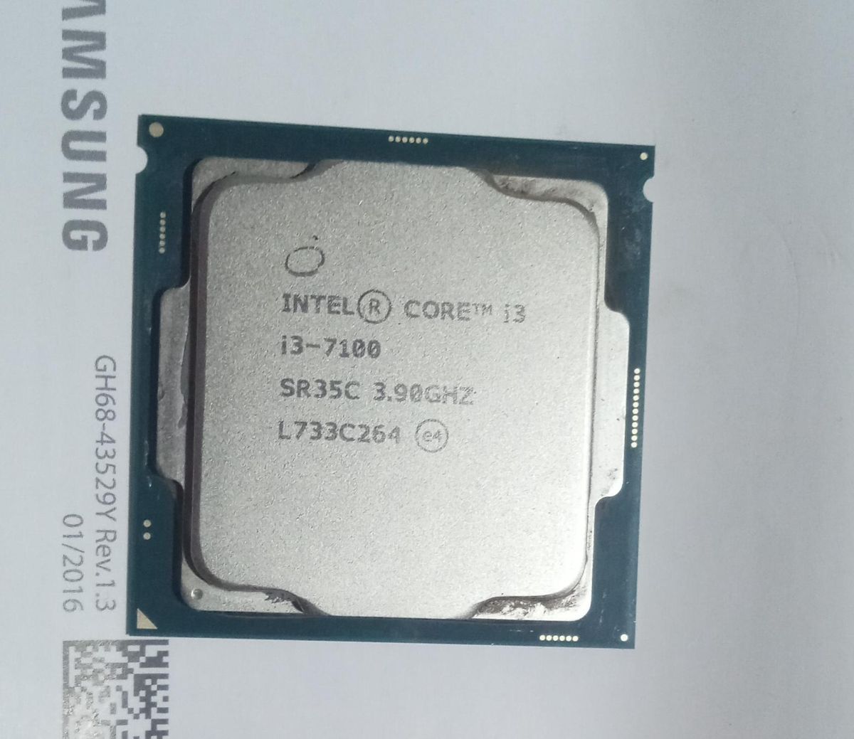  Procesador Intel i3 7100 3.9GHz - 7ma Gen