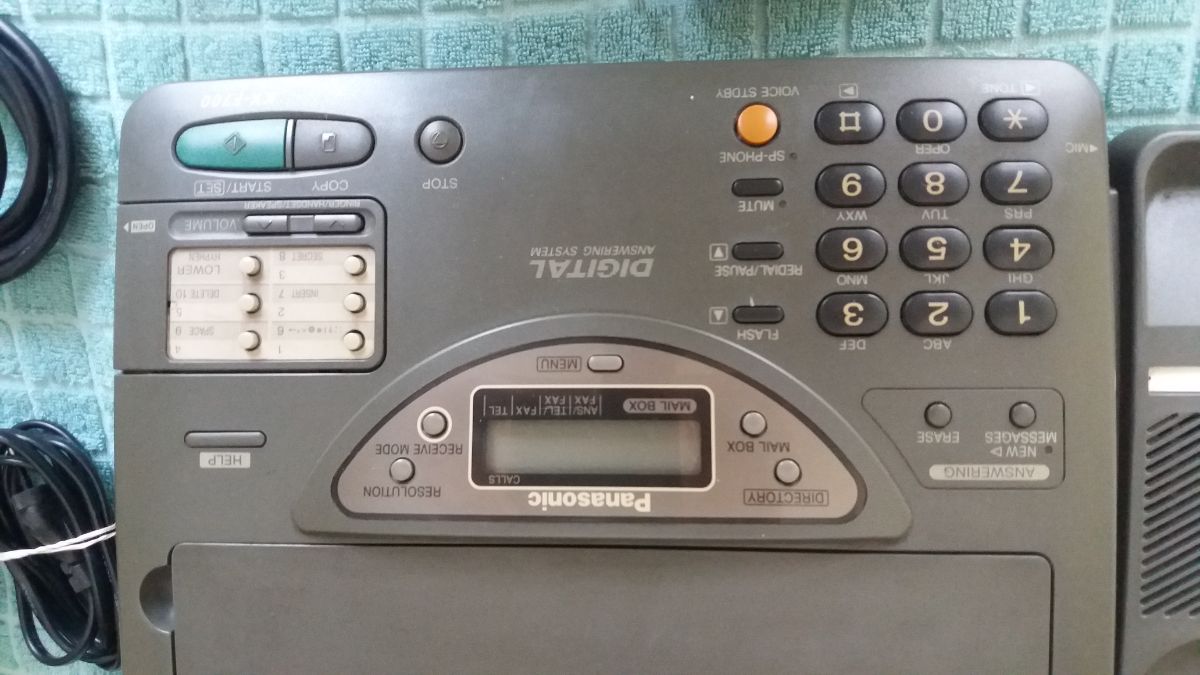 Telefax Panasonic KX-F700 usado en muy buen estado