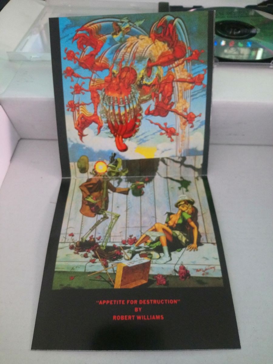 Cd Guns N Roses -appetite The Destruction- 1987