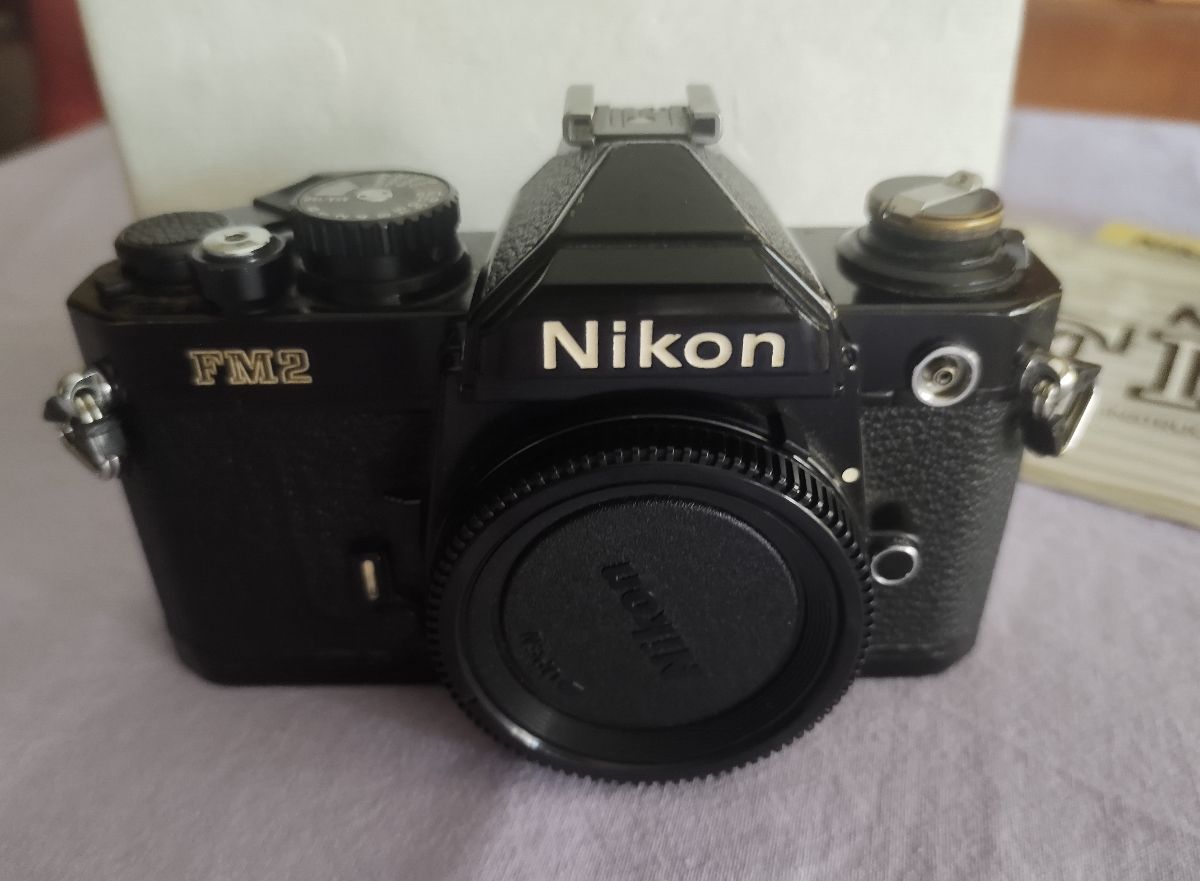 Nikon Fm2 Con Caja Y Manual