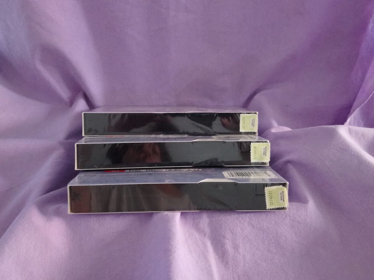Cassettes Vhs Video (3) Jvc T-120 Xr Sellados Origen Japón