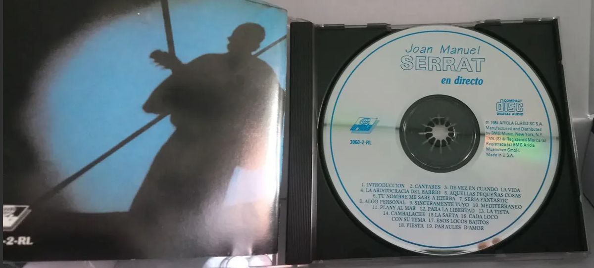 Cd Serrat -En Directo-