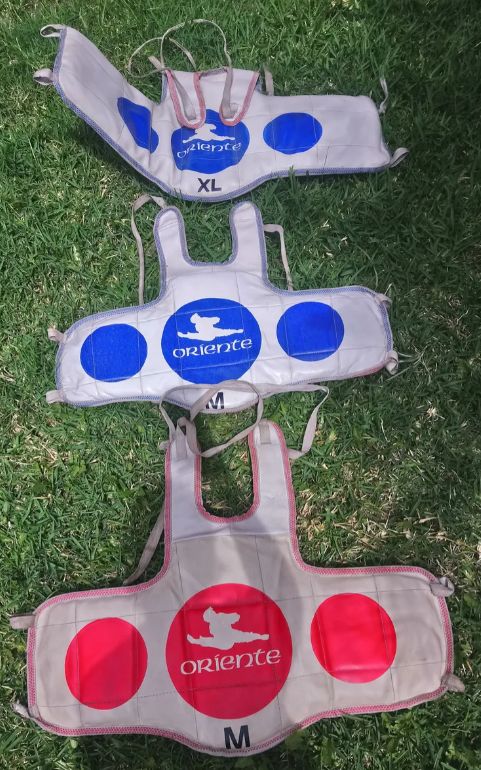 3 Pecheras Profesional De Taekwondo, Boxeo, Kick Boxing, etc. Oriente