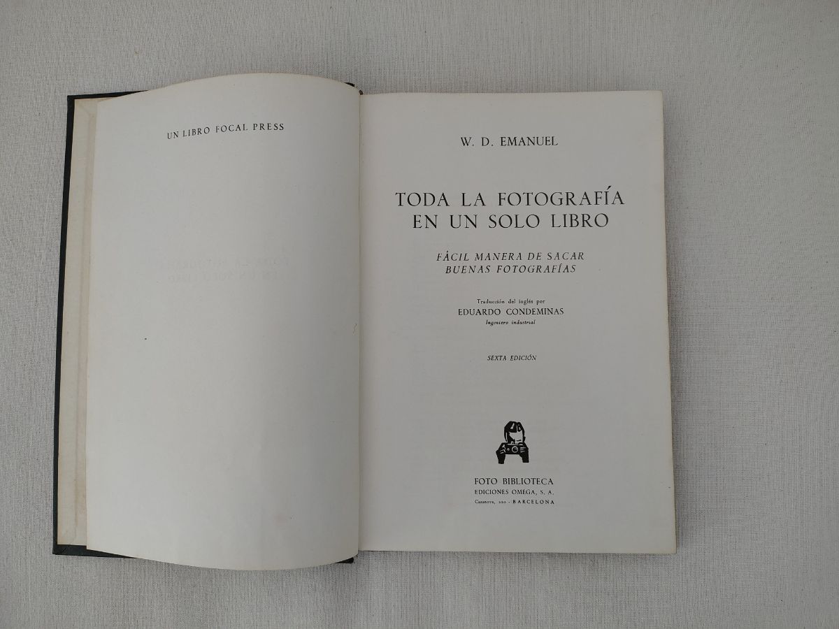Toda la Fotografía en un Solo Libro - W. D. Emanuel 