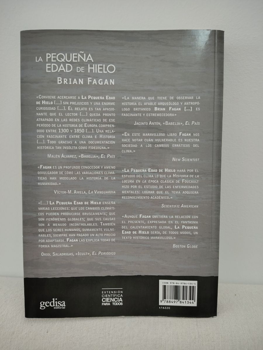La pequeña Edad de Hielo - Brian Fagan