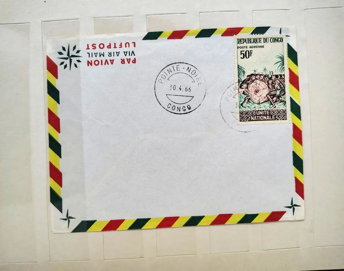 66 estampillas de distintos países