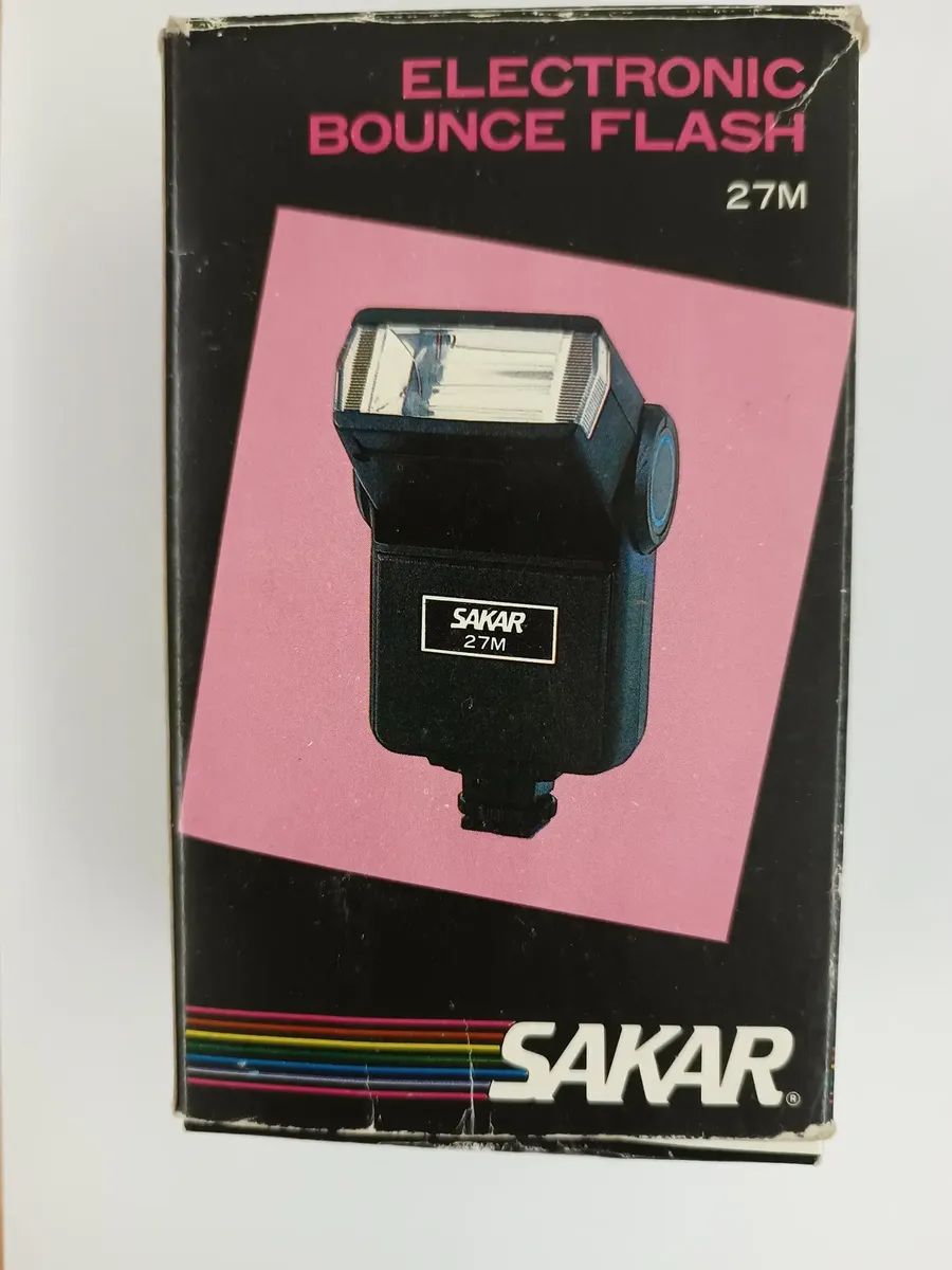 Flash Sakar 27 M Con Caja Y Manual 