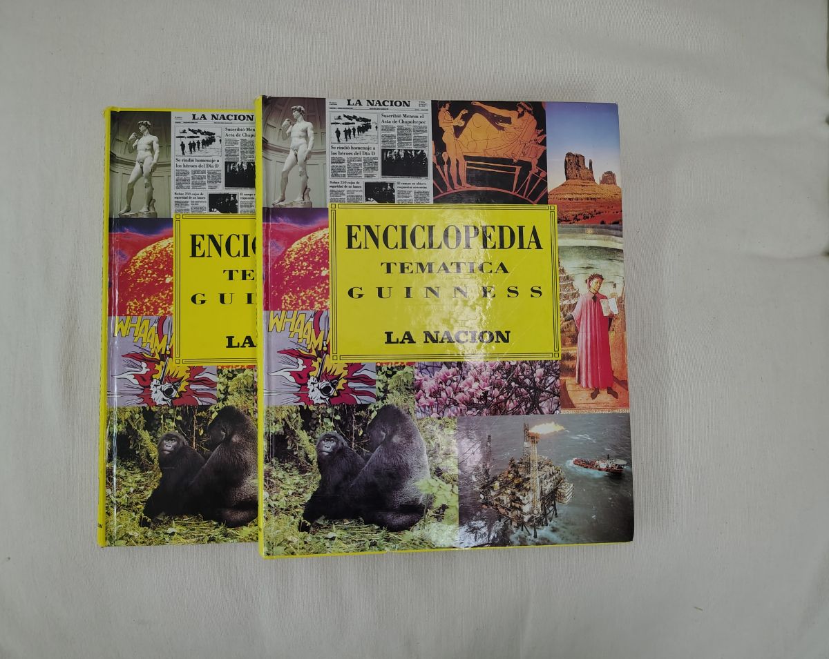 Enciclopedia Temática Guinness La Nacion Tomos 1 y 2