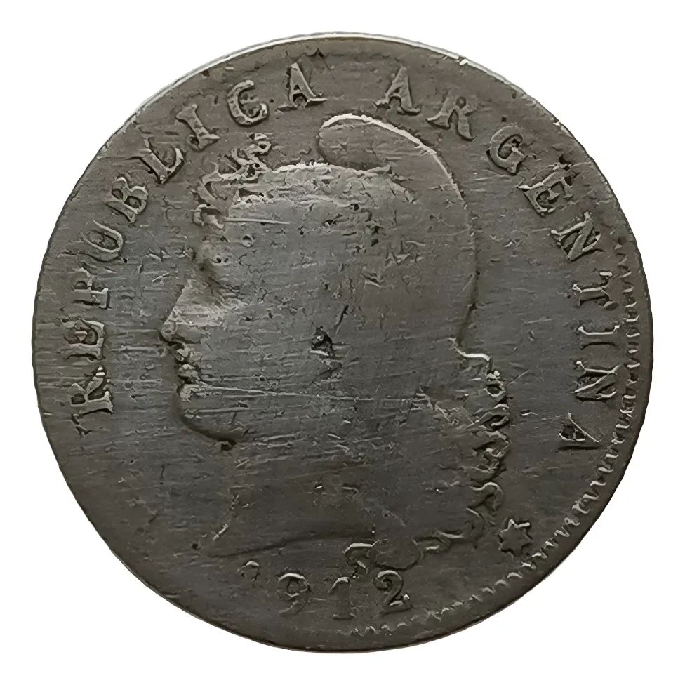 Moneda Argentina 20 centavos 1912