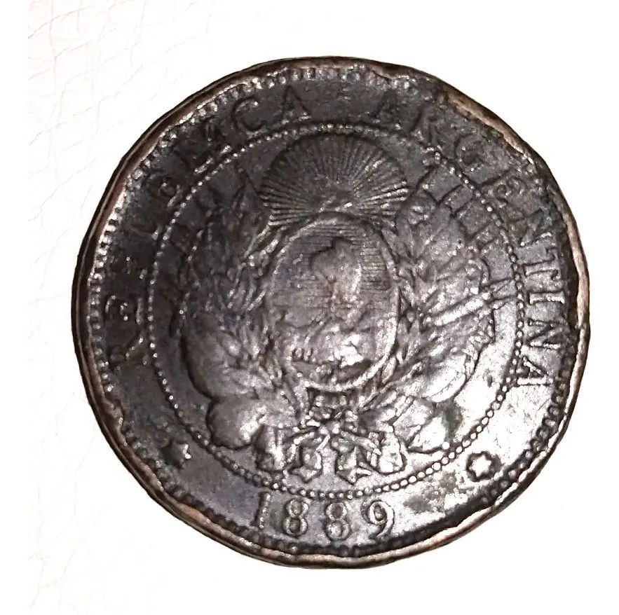 Argentina Moneda 2 centavos 1889