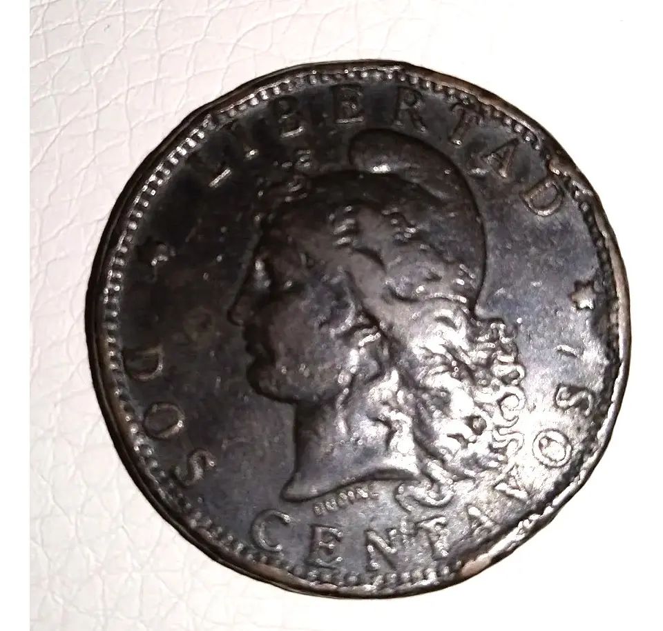 Argentina Moneda 2 centavos 1889