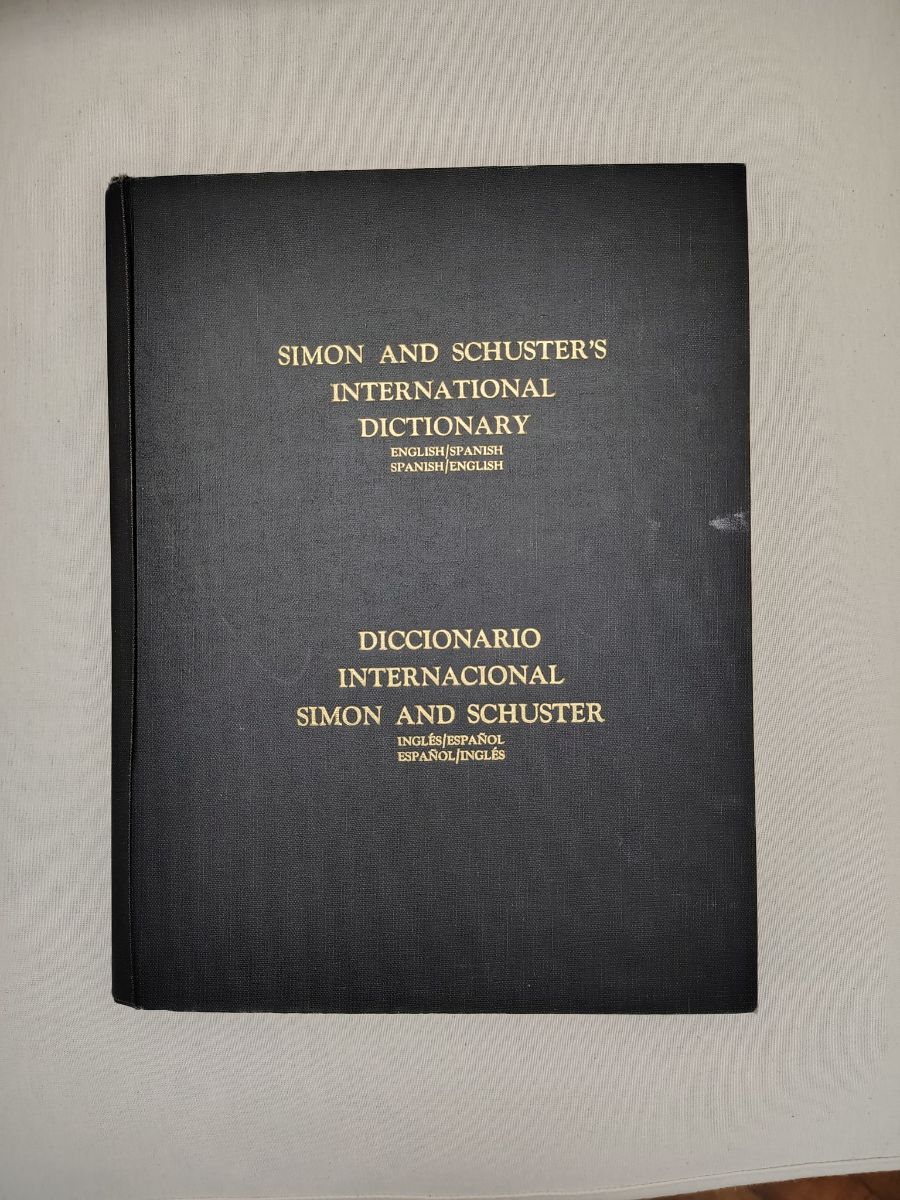 Diccionario Ingles/spanish Simon And Schuster