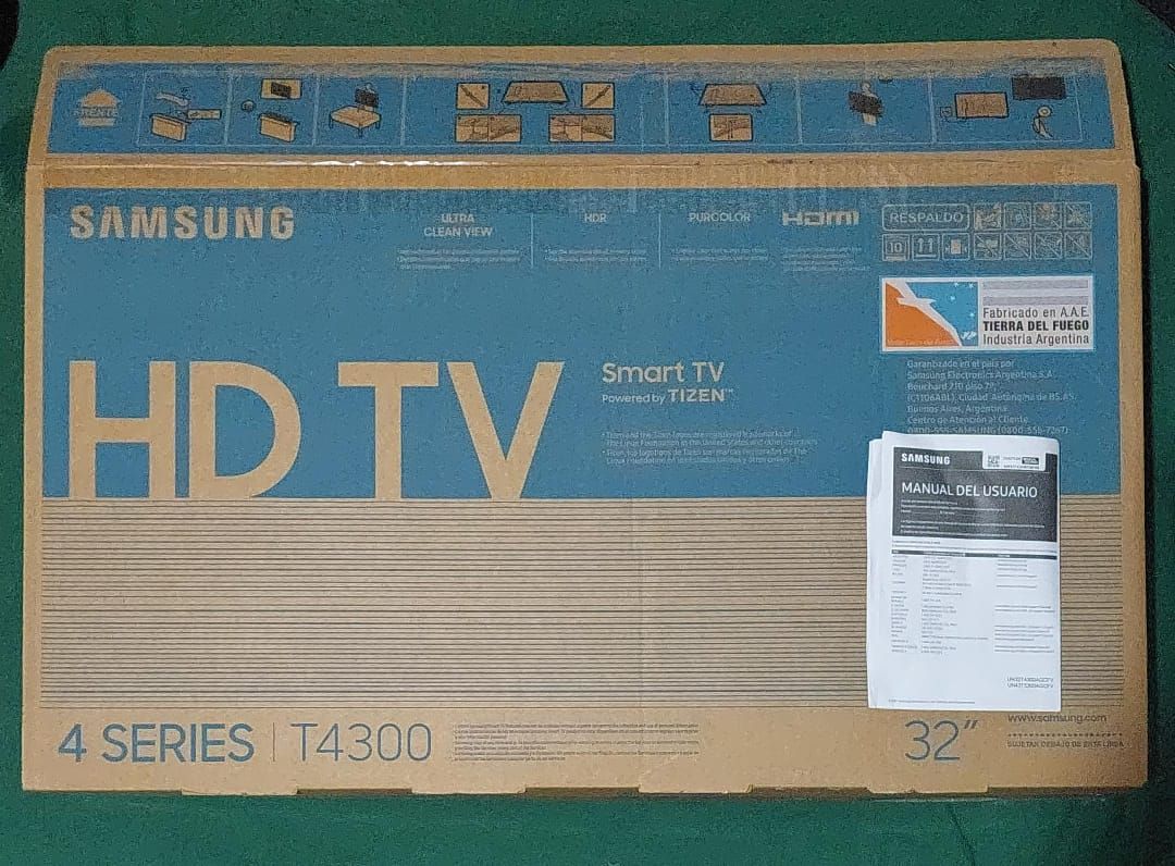 Samsung HD TV Series T4300 32" (leer desc.)