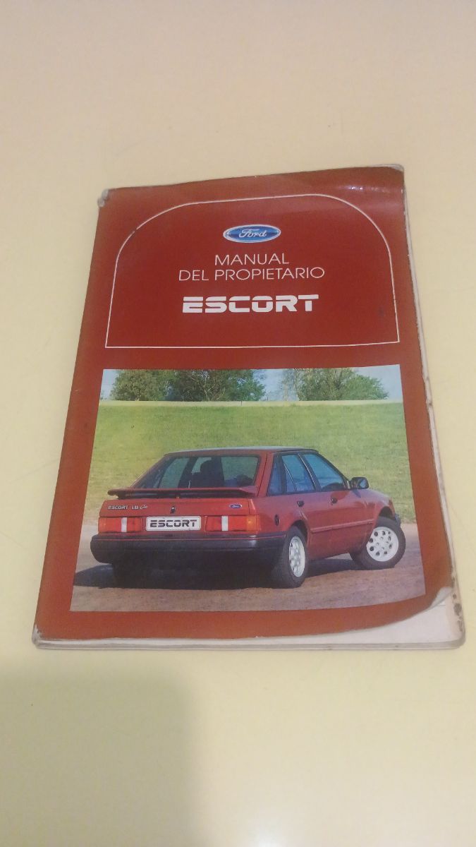 Manual del propietario Ford Escort