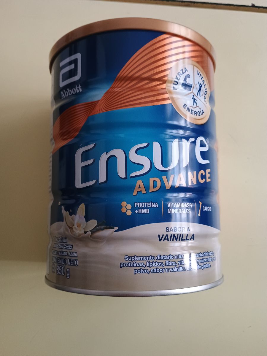 Ensure advance vainilla lata 850m g