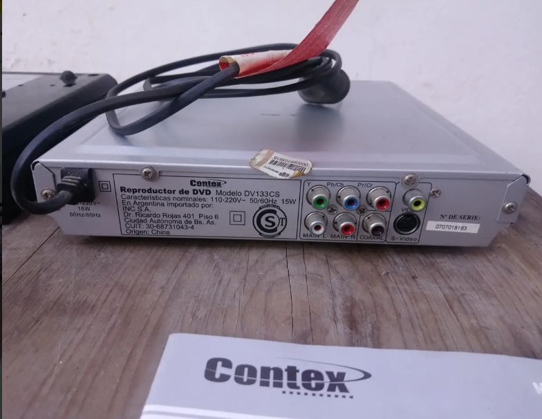 Tv Noblex 20 Pulgadas Anda, Excelente Estado + DVD Y CONVERSOR.