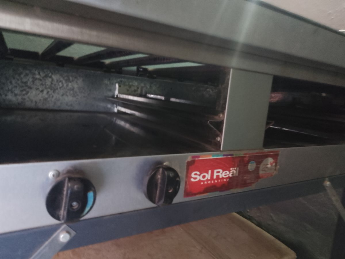 Plancha industrial Sol Real 
