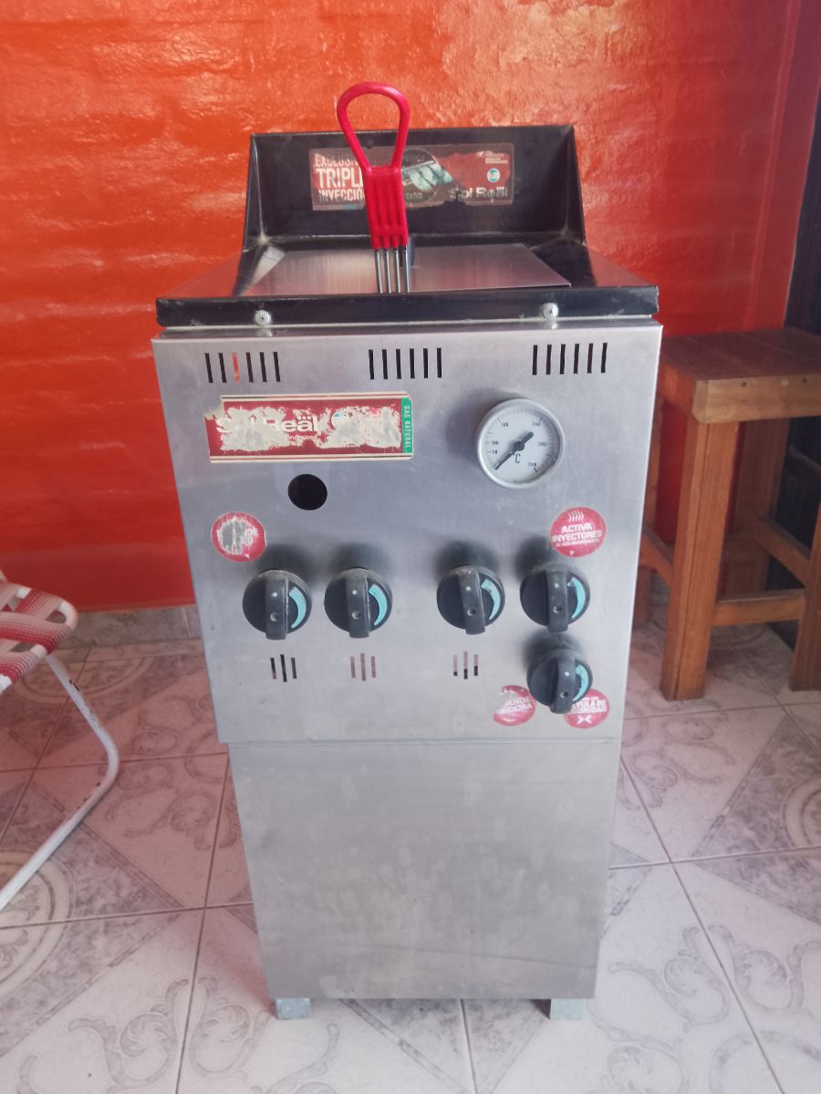 Freidora industrial Sol Real 