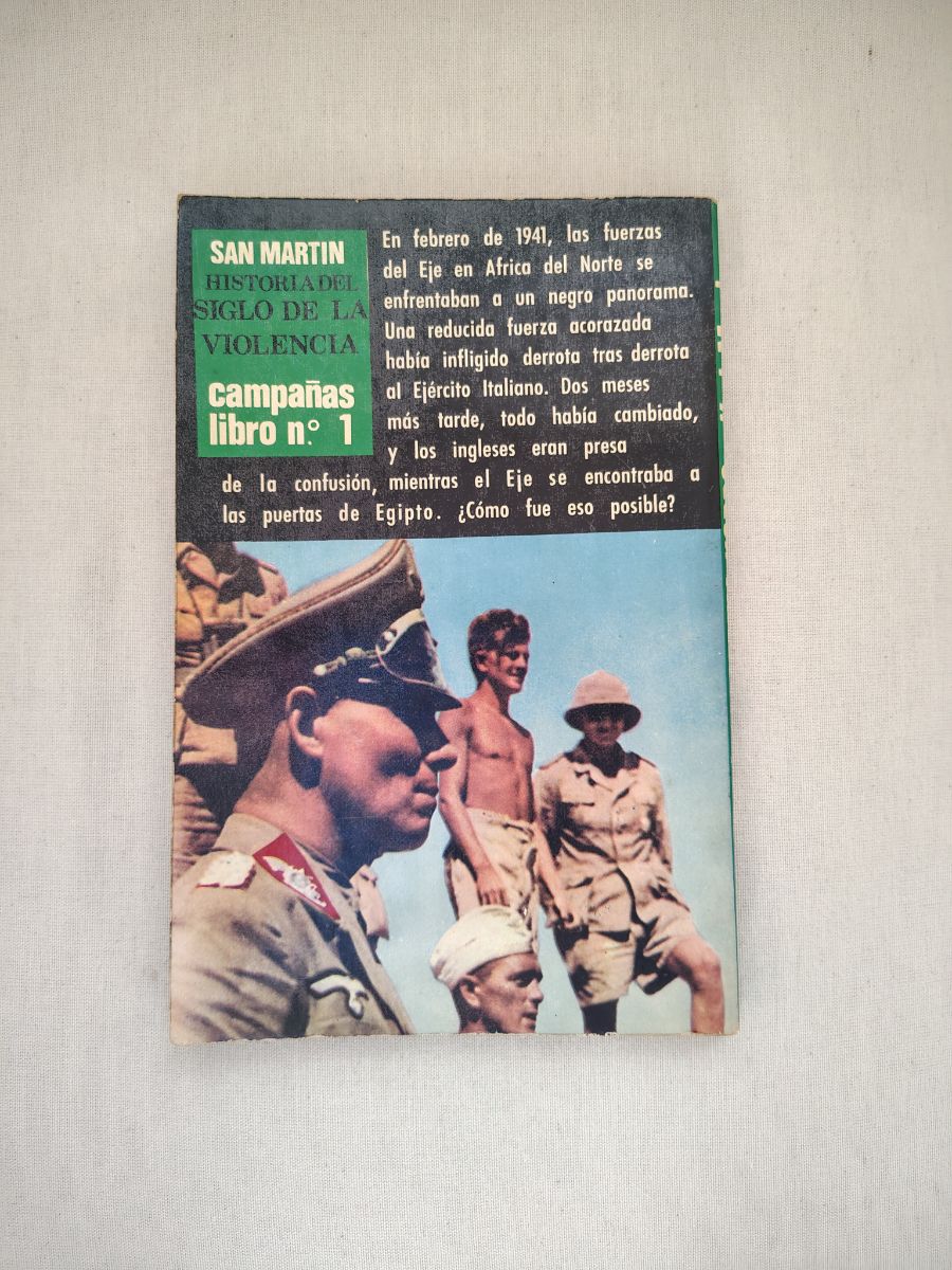 Afrika Korps, K. J. Macksey. Col. San Martín Nº1